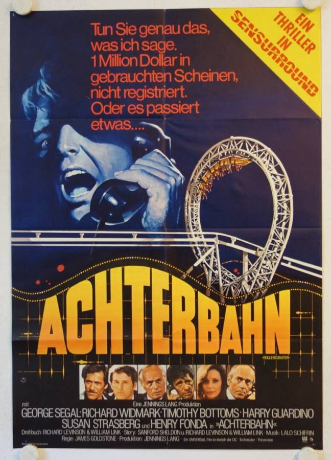 Achterbahn originales deutsches Filmplakat